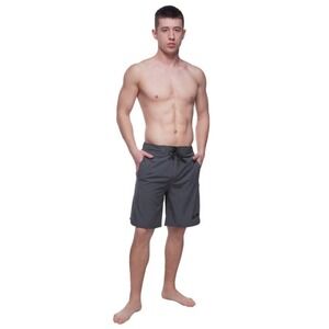 Rokka & Rolla 9" Board Shorts Swim Trunks Bathing Suit Spring Break Gray Medium